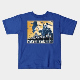 Mans Best Friend Kids T-Shirt